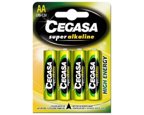 CEGASA PILA SUPER ALC LR06 BLISTER 4 UDS