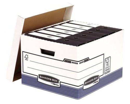 CONTENEDOR DE ARCHIVOS TAMAÑO FOLIO AZUL BANKERS BOX 0030901 (MIN10) (Espera 4 dias)