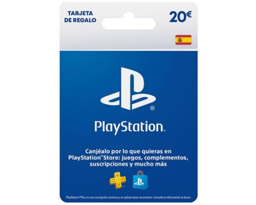 TARJETA 20€ SONY PSN LIVE CARD (Espera 4 dias)