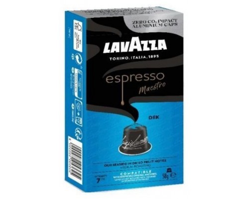 CAFE LAVAZZA ESP MAES DEK 10C