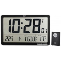 RELOJ DE PARED DIGITAL TREVI  RADIOCONTROLADO CON SENSOR EXTERNO OM 3560 RC