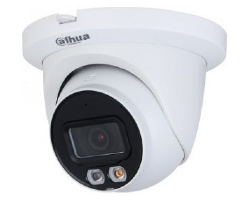 (DH-IPC-HDW2449TMP-S-IL-0280B) DAHUA CÁMARA IP TURRET LITE WIZSENSE SERIE 2 4MP CON INTELIGENCIA ARTIFICIAL PAL FULL-COLOR SOPORTA MICROSD 256GB LED IR & LUZ BLANCA 2.8MM (Espera 4 dias)