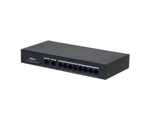 (DH-PFS3010-8GT-65) DAHUA SWITCH 10 PUERTOS, 8 PUERTOS POE, 60W, HI-POE, L2, UNMANAGED (Espera 4 dias) (DH-PFS3010-8GT-65) DAHUA SWITCH 10 PUERTOS, 8 PUERTOS POE, 60W, HI-POE, L2, UNMANAGED (Espera 4 dias)
