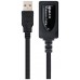 CABLE EXTENSION USB 2.0 TIPO A/M-A/H 5M NEGRO NANOCABLE (Espera 4 dias)