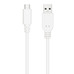 NANOCABLE CABLE USB 2.0 3A, TIPO USB-C/M-A/M, BLANCO, 0.5 M NANOCABLE CABLE USB 2.0 3A, TIPO USB-C/M-A/M, BLANCO, 0.5 M