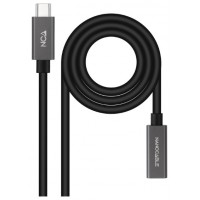 Cable Prolongador USB-C 3.2 Gen2x2 20Gbps 3A, 4K/60Hz,