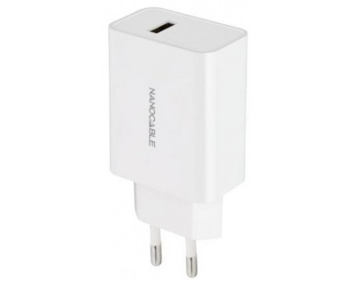 CARGADOR USB PARED TOOQ 1PTO 2.1A BLANCO (Espera 4 dias)