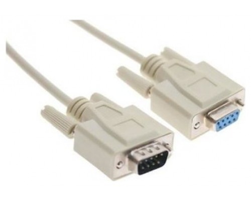 CABLE SERIE NULL MODEM, DB9/M-DB9/H, 6.0 M