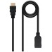 Nanocable Cable HDMI Prolongador V2.0  1M