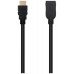 Nanocable - Cable HDMI 2.0 Prolongador A/M-A/H - Negro