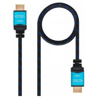 CABLE HDMI V2.0 4K 60HZ 18GBPS AM-AM NEGRO 2.0 M