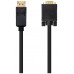 Nanocable Cable Conversor DP a VGA negro, 2 M