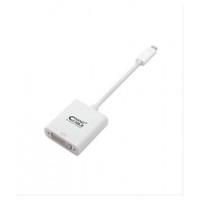 CABLE CONVERSOR USB-C A DVI-D 0.15M BLANCO NANOCABLE (Espera 4 dias)