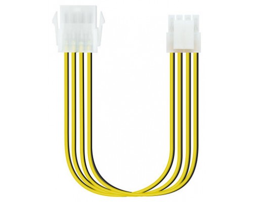 CABLE ALIMENTACION EXTENSOR F. ALIM. 8PIN/H-4+4PIN/M 30CM NANOCABLE (Espera 4 dias)