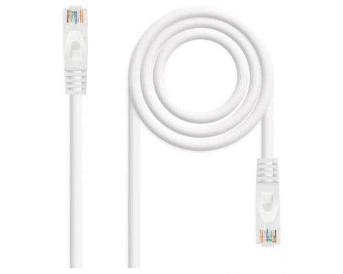 CABLE RED LATIGUILLO RJ45 LSZH CAT.6A UTP AWG24 BLANCO