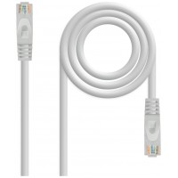 CABLE DE RED LATIGUILLO RJ45 UTP CAT6A AWG24 15 M GRIS NANOCABLE (Espera 4 dias)