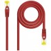 CABLE DE RED LATIGUILLO RJ45 SFTP CAT6A AWG26 0.5 M ROJO NANOCABLE (Espera 4 dias)