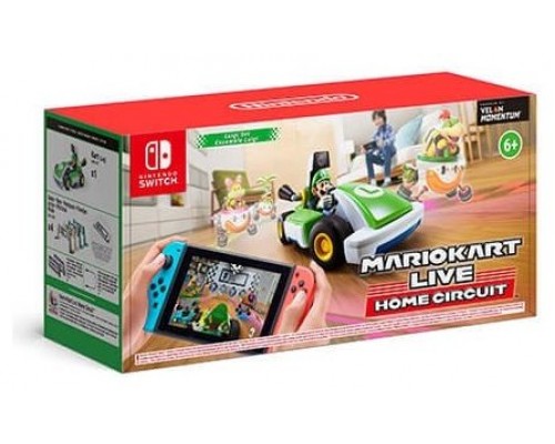 MARIO KART LIVE HOME CIRCUIT + COCHE LUIGI NINTENDO SWITCH (Espera 4 dias)