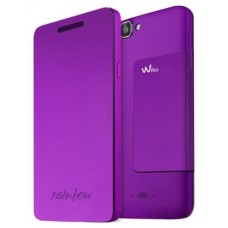 Funda Smartphone Con Tapa Wiko 101761 Rainbow Violeta
