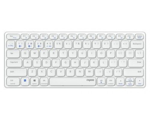 TECLADO RAPOO WIRELESS Y BLUETOOTH E9600M 2.4GHz BT