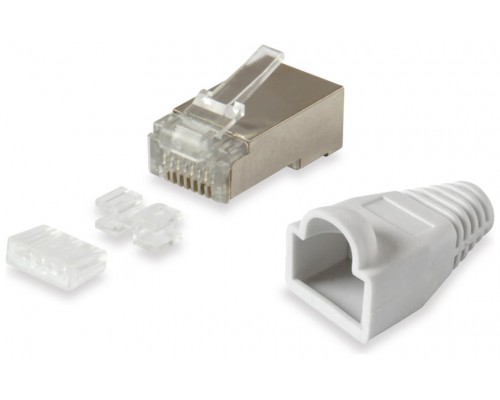 KIT 100 CONECTORES RJ45 EQUIP CATEGORIA 6  FPT