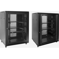 ARMARIO DE SUELO RACK 19"" 32U 800x800 PUERTA DE CRISTAL (Espera 4 dias)