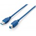 Cable Usb 3.0 Equip Tipo A Macho - B Macho 1m 128291