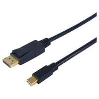 CABLE MINI DISPLAYPORT A DISPLAYPORT 4K 2M EQUIP CABLE MINI DISPLAYPORT A DISPLAYPORT 4K 2M EQUIP