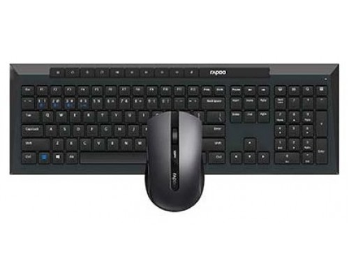 TECLADO Y MOUSE RAPOO WIRELESS Y BLUETOOTH 8210M