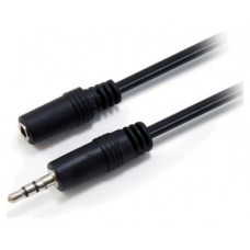 Cable Audio Mini Jack 3.5mm Macho-hembra 2.5metros