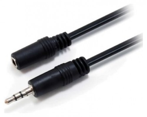 Cable Audio Mini Jack 3.5mm Macho-hembra 2.5metros