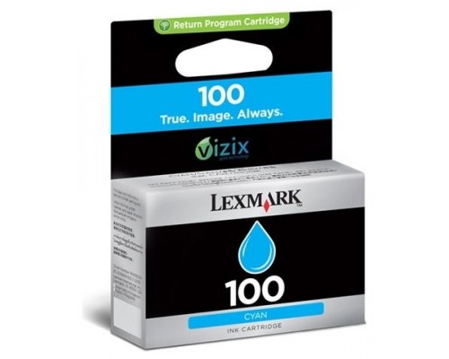 LEXMARK S/305/405/505/605 PRO/205/705/805/905 Cartucho de tinta Cian Retornable nº100