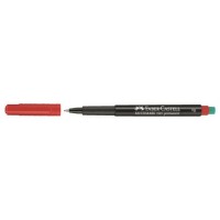 MARCADOR PERMANENTE MULTIMARK PUNTA FINA ROJO FABER CASTELL 151321 (MIN10) (Espera 4 dias)