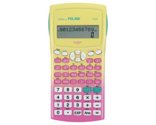 BLÍSTER CALCULADORA CIENTÍFICA M240 SUNSET ROSA NUEVO MILAN 159110SNPBL (Espera 4 dias)