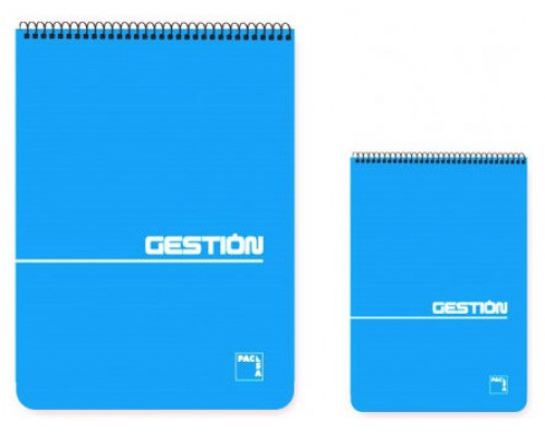 BLOC ESPIRAL SERIE GESTION TAPA BLANDA 60 GRS. 4º (155X215MM.) 80 HOJAS CUADRÍCULA 4X4 SIN MARGEN PACSA 16374 (MIN10) (Espera 4 dias)