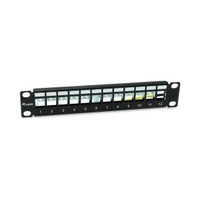 PATCH PANEL VACIO CAT.6 APANTALLADO 10" 12 PATCH PANEL VACIO CAT.6 APANTALLADO 10" 12