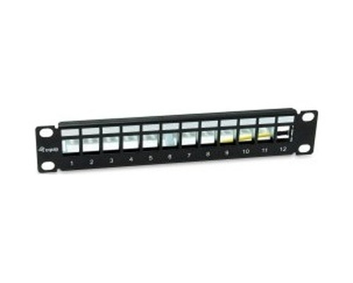 PATCH PANEL VACIO CAT.6 APANTALLADO 10" 12 PATCH PANEL VACIO CAT.6 APANTALLADO 10" 12