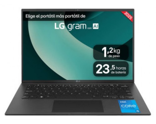 LG GRAM 16’’, i5, 16GB RAM, 512GB SSD, FREE OS (Espera 4 dias)
