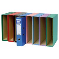 CAJA FOLIO EN COLOR VERDE UNISYSTEM COLOR 17221020 (MIN12) (Espera 4 dias)