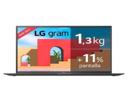 LG PORTATIL (17Z90P-G.AD85B) 17"/CORE I7-1135G7/32GB RAM/512GB SSD/W10 (Espera 4 dias)