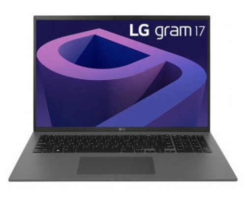 LG Gram 17Z90Q i7-1260P Portátil 43,2 cm (17") WQXGA Intel® Core™ i7 16 GB LPDDR5-SDRAM 512 GB SSD Wi-Fi 6E (802.11ax) Windows 11 Home Gris (Espera 4 dias)