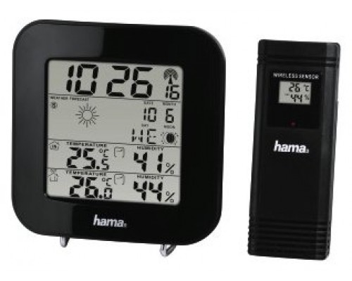 HAMA Home Estacion Meteorologica EWS-200 Negra