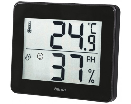 HAMA Home Termometro/Higrometro TH-130 Negro