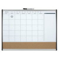 ORGANIZADOR MENSUAL MAGNETICO+TABLERO CORCHO HORIZONTAL 585x430MM NOBO 1903813 (Espera 4 dias)