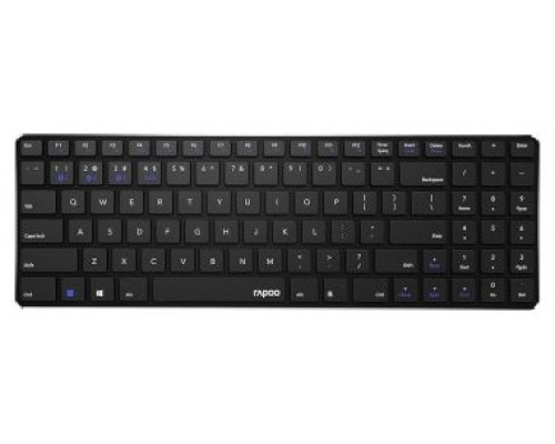 TECLADO RAPOO WIRELESS Y BLUETOOTH E9100M PORTUGUES