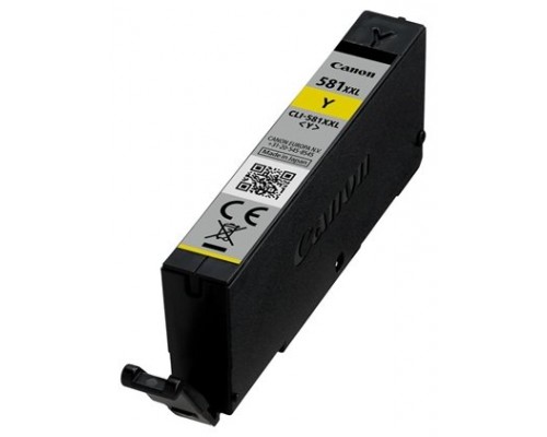 Canon Pixma TS615x/TS815x/TS915x/TR755x/TR855x Cartucho Amarillo CLI-581XXLHY