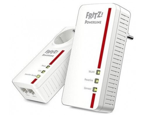 AVM ADAPTADOR PLC FRITZ!POWERLINE 1260E SET (+ WIFI)-Desprecintados (Espera 4 dias)