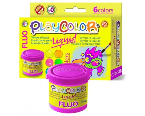 Playcolor Liqüid Pintura para carteles 40 ml 6 pieza(s) (Espera 4 dias)