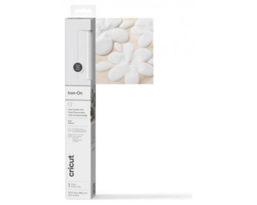 CRICUT PUFF IRON ON BLACK 30X48CM (Espera 4 dias)