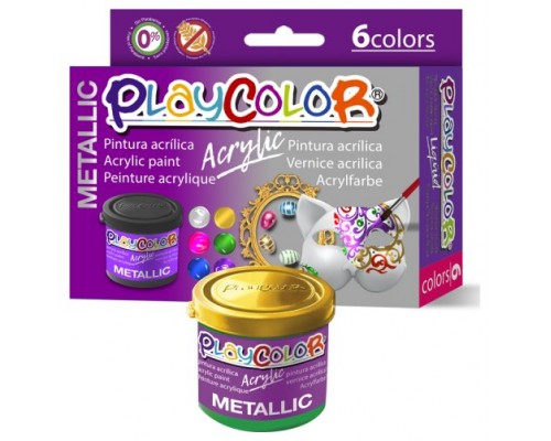 Playcolor Liqüid Pintura para carteles 40 ml 6 pieza(s) (Espera 4 dias)